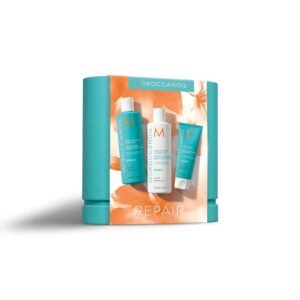 Ensemble de Traitement Capillaire Réparateur et Rénovateur Primavera Moroccanoil